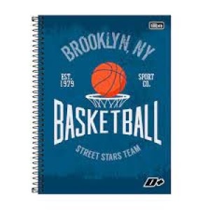 CADERNO UNVERSITARIO 10 MATERIAS 200F CAPA DURA TILIBRA D+ - UN