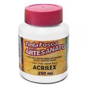 TINTA PLASTICA 250ML 519/BRANCA 3225 - UN
